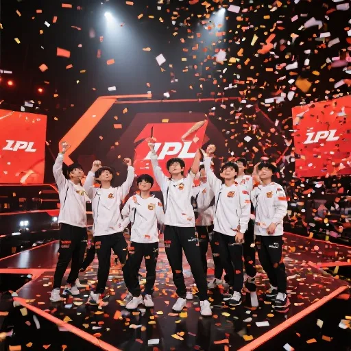 LPL赛区夺冠瞬间
