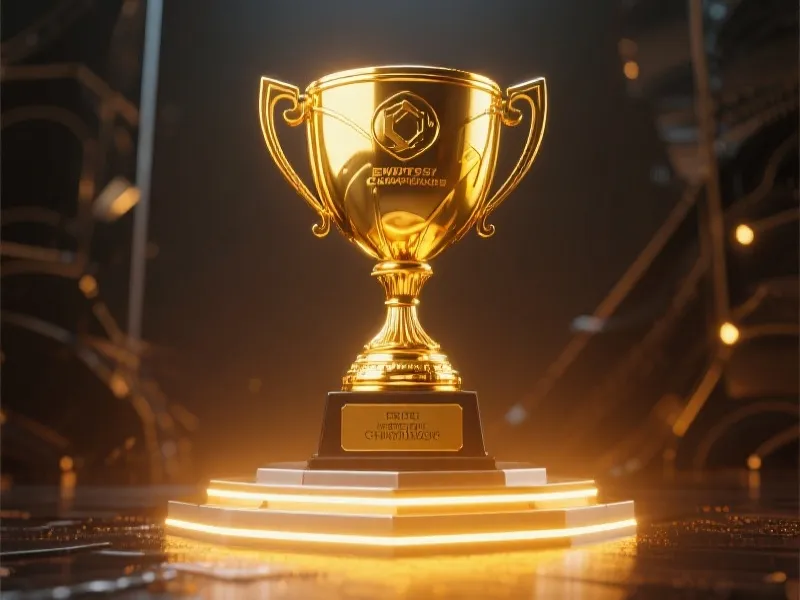 英雄联盟全球总决赛奖杯